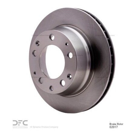 Dynamic Friction Co Disc Brake Rotor - 600-02017 600-02017